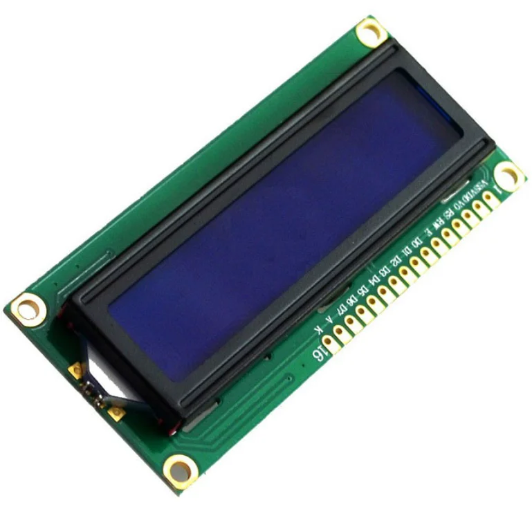 LCD 16x2 Display Module – Standard Character LCD (Without I2C)