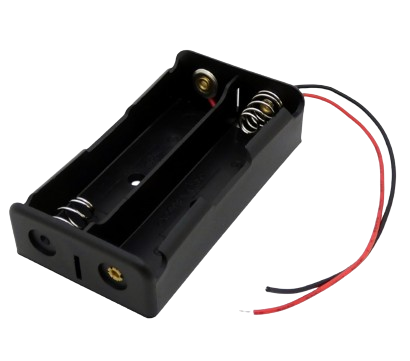 2-Slot 18650 Battery Holder (2N)