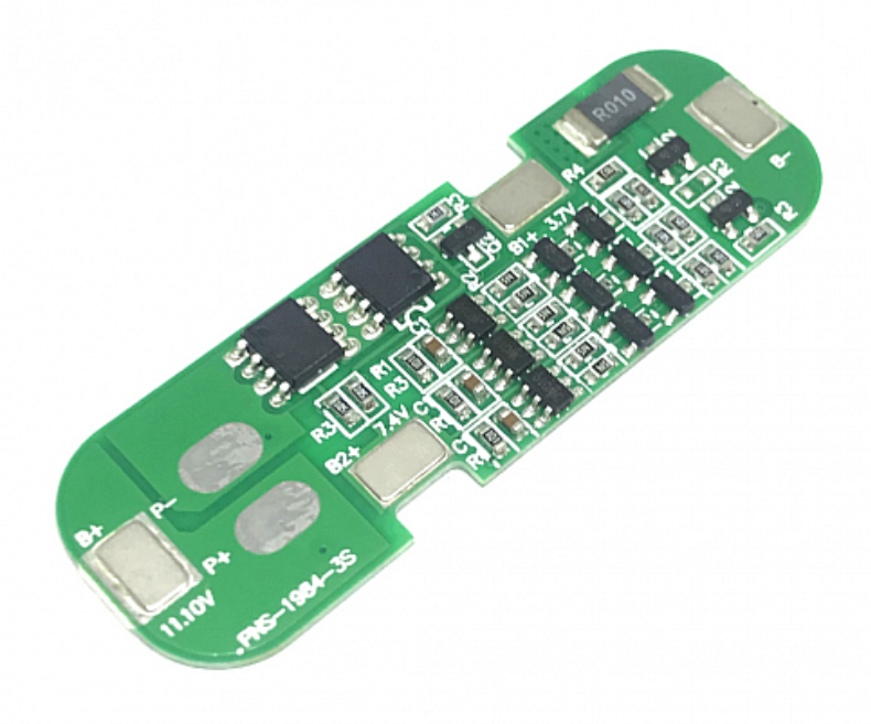 3S 18650 Battery Protection BMS Board – Overcharge, Over-discharge, Overcurrent Protection
