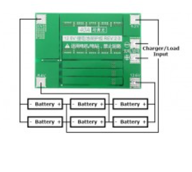 3S 18650 Battery Protection BMS Board – Overcharge, Over-discharge, Overcurrent Protection