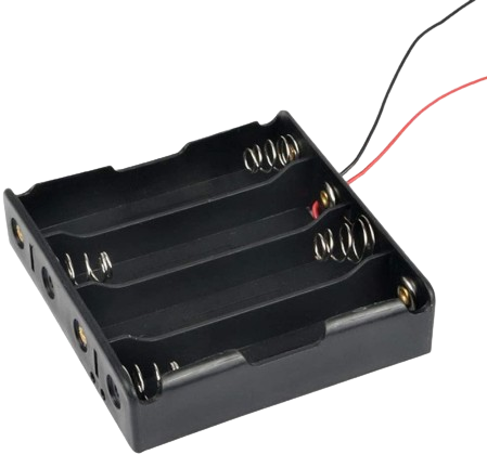 4N 18650 Battery Holder – 4 Slot Lithium Battery Case