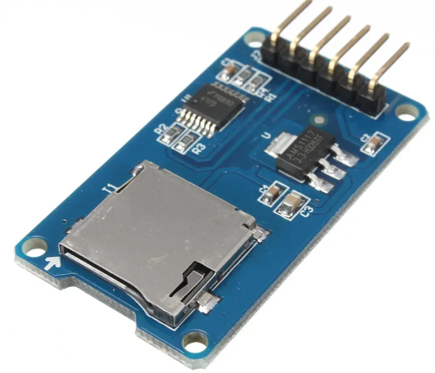 MicroSD Card SPI Module – MicroSD/TF Card Reader & Writer for Arduino, ESP32, Raspberry Pi