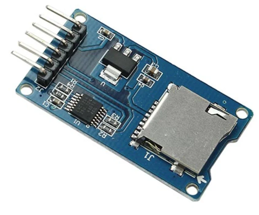 MicroSD Card SPI Module – MicroSD/TF Card Reader & Writer for Arduino, ESP32, Raspberry Pi
