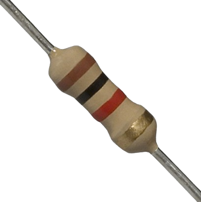 1 kΩ Resistor – Fixed Value (Through-Hole / Axial)